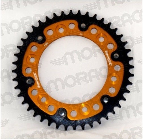 COURONNE SUPERSPROX STEALTH BI-METAL OR PAS ORIGINE 530 43 Dents CA609SG43 HONDA VFR 800 VTEC 2002-2006