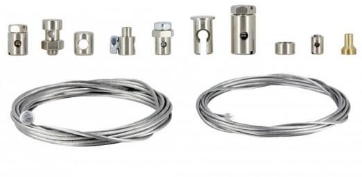 Kit R�paration de C�ble Assortiment Universel de Serre C�ble 2 C�bles Long. 2M �1.5 et 1.2 CABUNI
