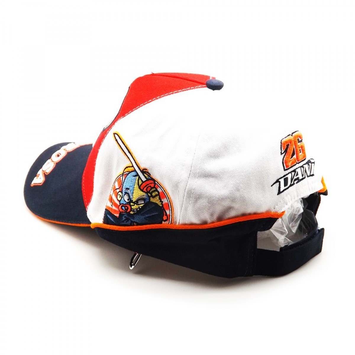 MOTO GP Casquette Officielle PEDROSA 26 DPMCA76006 BLANC BLEU TAILLE UNIQUE* (2)
