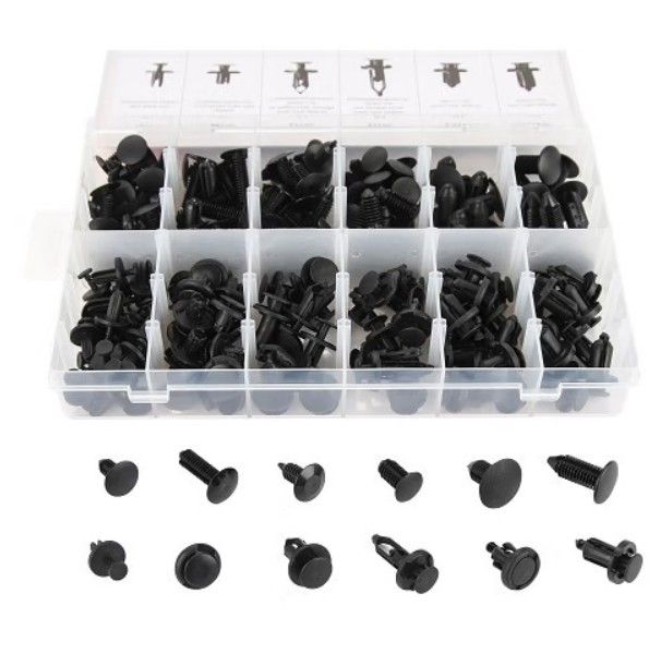 ASSORTIMENT DE CLIPS UNIVERSEL POUR AUTO 192 PIECES BGS Clips and Retainers TB00356 (2)