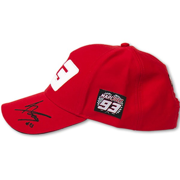 MOTO GP Casquette Officielle MARC MARQUEZ 93 MMMCA59707 PADDOCK ROUGE TAILLE UNIQUE* (2)