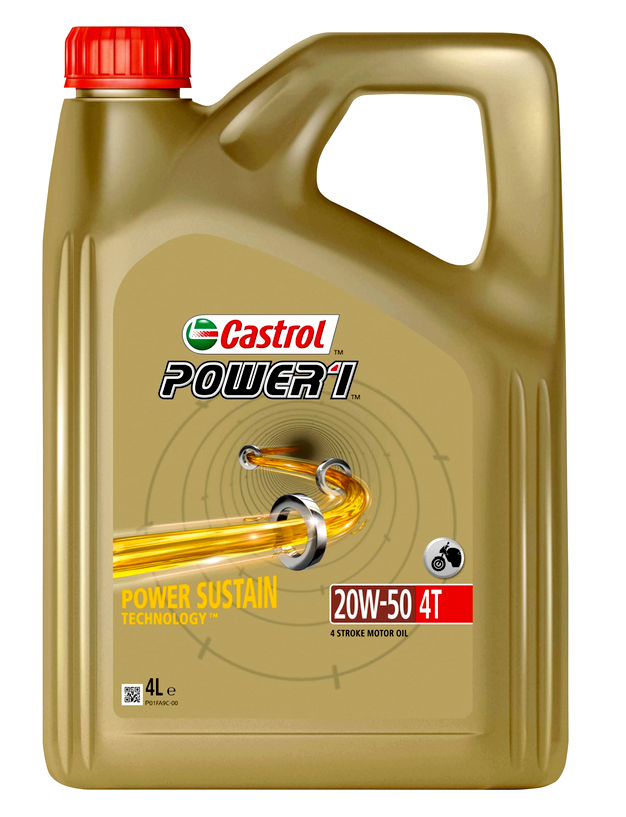 CASTROL POWER 1 HUILE MOTO 20w50 4 Litres