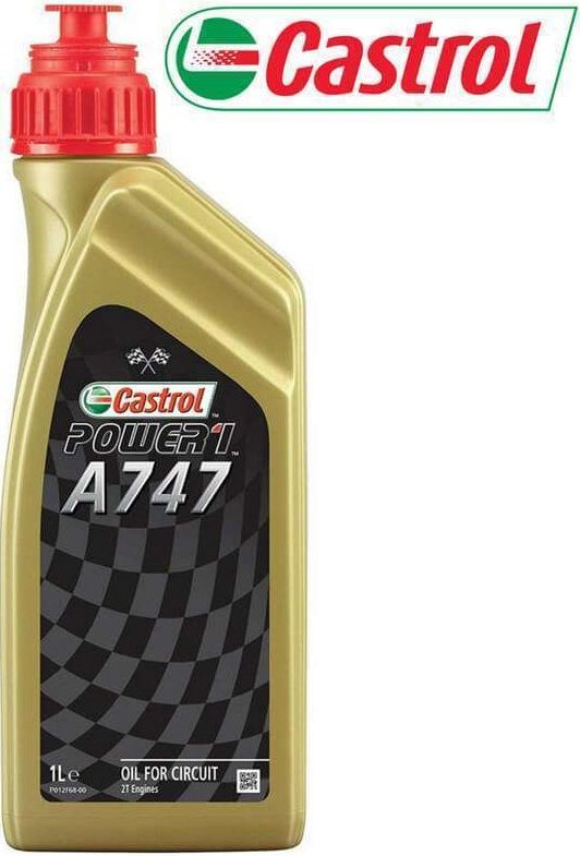 Huile Castrol A747 Power 1 Racing Comp�tition 2 temps A 747 2T 1 Litre
