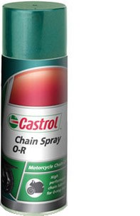 CASTROL Chain SPRAY O-R 400 Ml graisse huile de cha�ne or