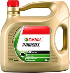 CASTROL POWER 1 HUILE MOTO ( REMPLACANTE GPS ) 10W40 4 Litres
