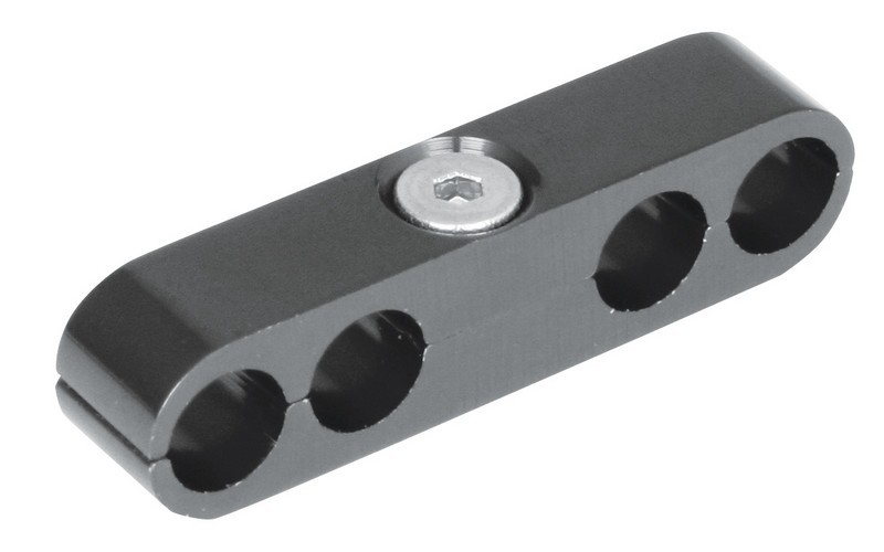 S�PARATEUR DE C�BLES OU TUYAUX 4 TROUS GUNMETAL*