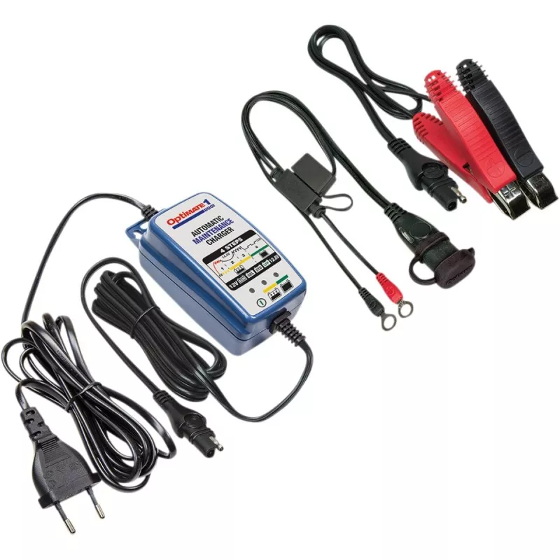 TECMATE OPTIMATE 1 DUO CHARGEUR DE BATTERIE POUR PLOMB ET LITHIUM Automatique et R�gul� de Batterie 12V TM402-D (2)