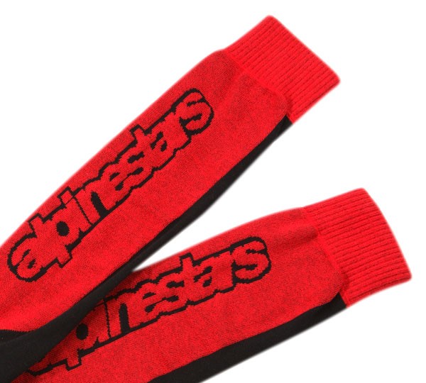Chaussettes ALPINESTARS TECH MX RED (3)