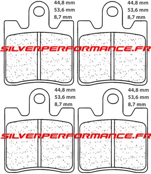 BREMBO SA SINTER PLAQUETTES DE FREIN AVANT 07YA09SA 1175 YAMAHA FJR 1300 ABS 2006-2020