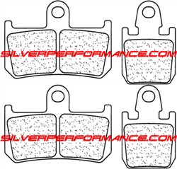 BREMBO RC RACING EXTREME PLAQUETTES RACING AVANT 07YA46RC 1180 par forme
