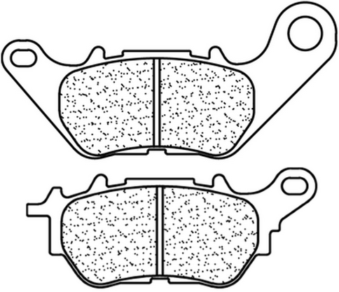 CARBONE LORRAINE PLAQUETTES DE FREIN ARRIERE 1241 RX3 YAMAHA MT03 320 321 2016-2025