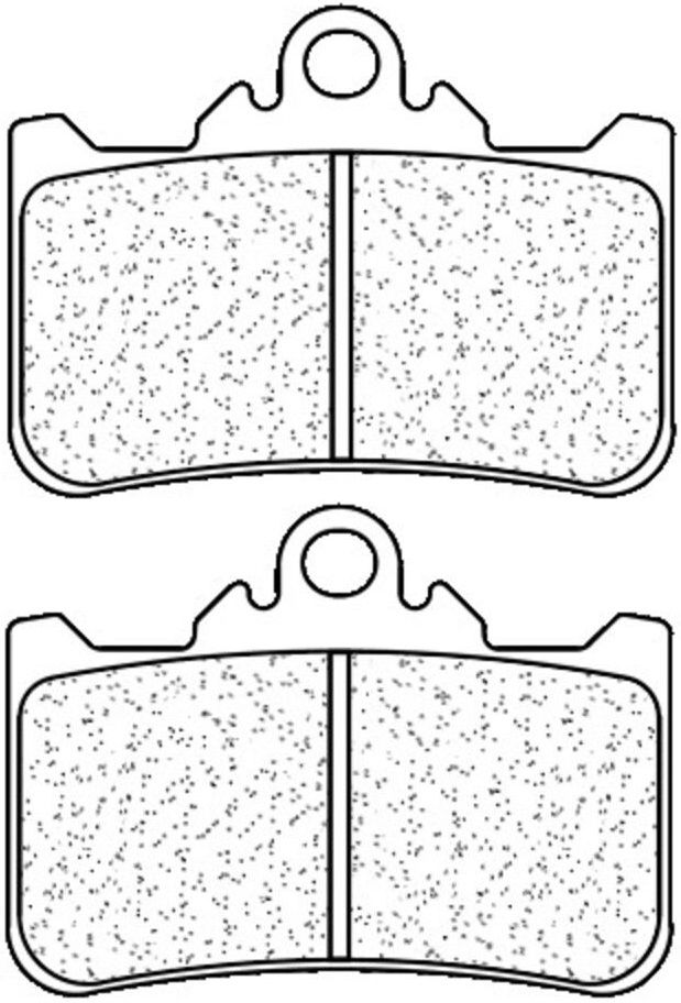 BREMBO PLAQUETTES DE FREIN AVANT SA SINTER 07HO72SA 1276 HONDA CB 500 F 2023-2024