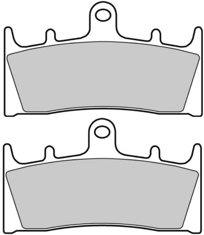 CARBONE LORRAINE PLAQUETTES DE FREIN AVANT 2255 XBK5 SUZUKI TL 1000 R 1998-2002