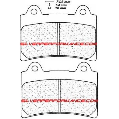 BREMBO SA SINTER PLAQUETTES DE FREIN AVANT 07YA17SA 2253 par forme