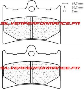 BREMBO SR / SC SINTER RACING ROAD PLAQUETTES DE FREIN AVANT 07GR56SR 2398 APRILIA RS EXTREMA 125 1993-1998