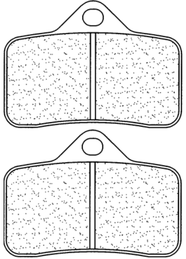 CARBONE LORRAINE PLAQUETTES DE FREIN AVANT 2920 XBK5 SPECIAL ETRIER SPIEGLER 4 PISTONS
