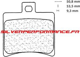 CARBONE LORRAINE PLAQUETTES DE FREIN ARRIERE 3055 MSC APRILIA ATLANTIC 125 2003-2010