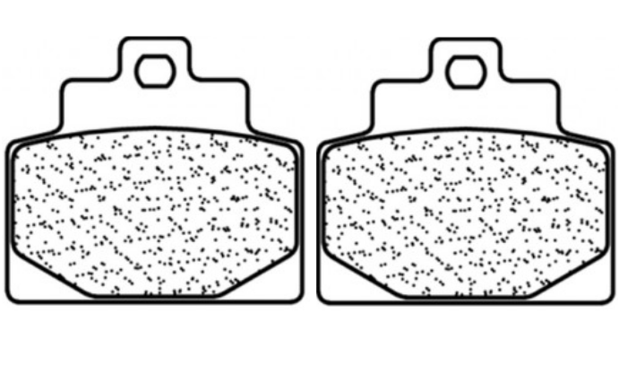 CARBONE LORRAINE PLAQUETTES DE FREIN AVANT 3109 MSC PIAGGIO 300 MP3 300 4T LT BUSINESS LC IE ABS E3 2014-2018