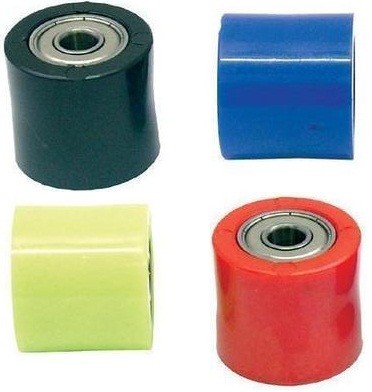 ROULETTE GUIDE CHA�NE POUR OFF ROAD 32mm BLEU*