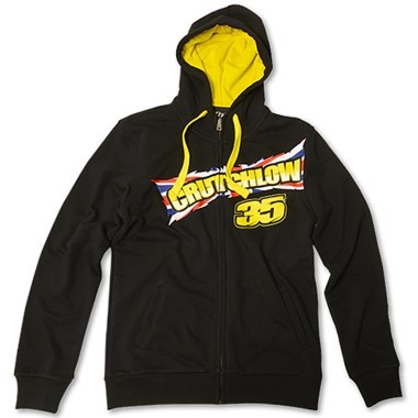 Sweat a capuche Homme Officiel CAL CRUTCHLOW DRAPEAU 35 NOIR*