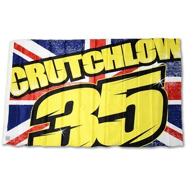 Drapeau Officiel CAL CRUTCHLOW DRAPEAU 35 100 CM X 90 CM*