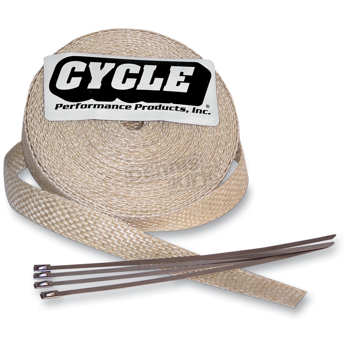 CYCLE PERFORMANCE BANDE ECHAPPEMENT NATURAL 25MM-15.2M