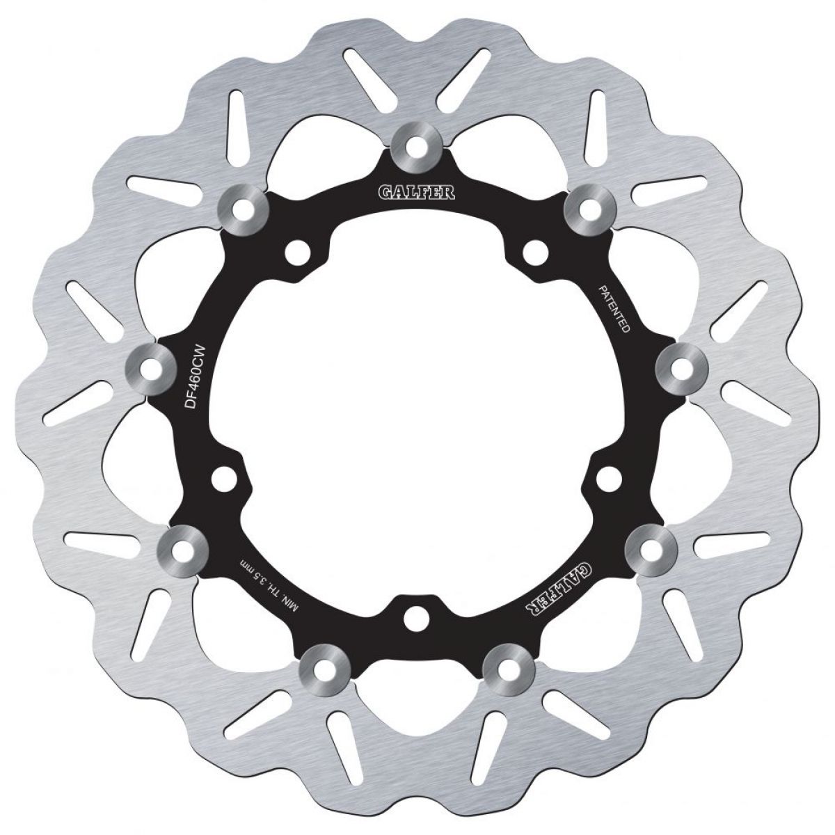 GALFER DISQUE DE FREIN AVANT WAVE 320 mm DF874CW TRIUMPH 865 THRUXTON 2004-2015