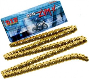 DID Cha�ne pas 520 DID 520 ZVM-X (did520zvmx) Gold Joints Torique Hyper Renforc�e Vendu par maillon