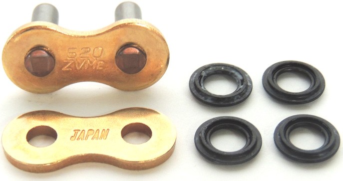 DID 520ZVM2 ZJ Maillon de fermeture a river rivet creux pour cha�ne 520 ZVM2
