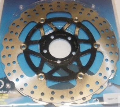 KIT BRAKE DISQUE DE FREIN AVANT WAVE DIS1141FW BKF726 310MM KAWASAKI ZRX 1100 1997-2000