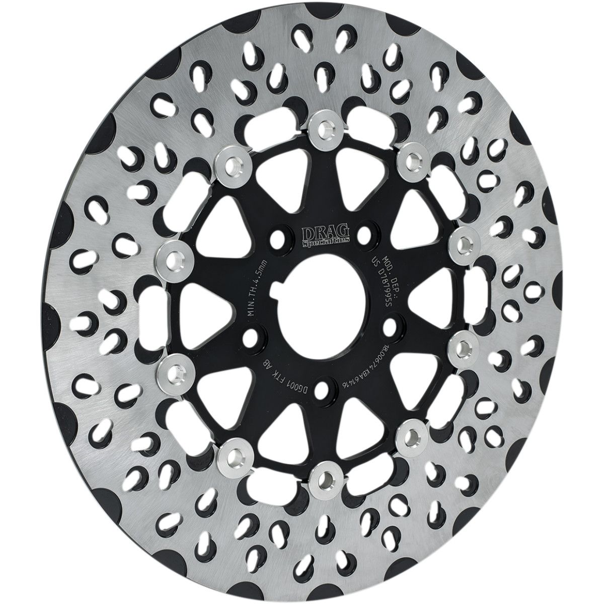 DRAG SPECIALITIES DISQUE DE FREINS AVANT 292mm HARLEY DAVIDSON 1340 FLHTC ELECTRA GLIDE CLASSIC 1987-1998