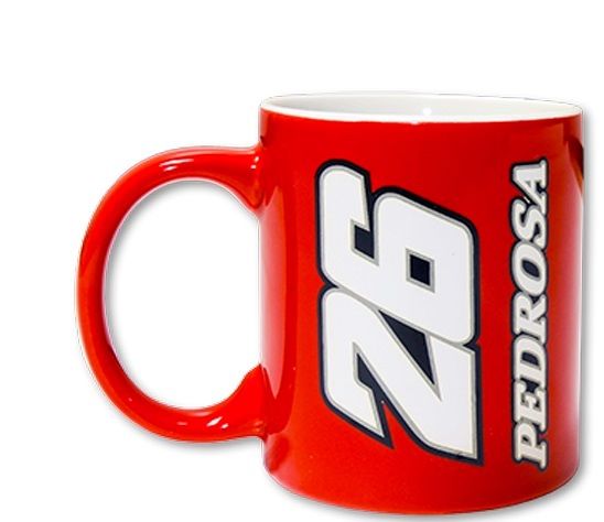 Mug Officiel PEDROSA 26 DPUMU77007 ROUGE*