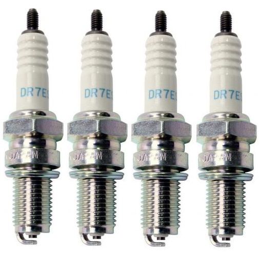 4 BOUGIES NGK DR7ES HONDA CB 550 F / K 1977-1980