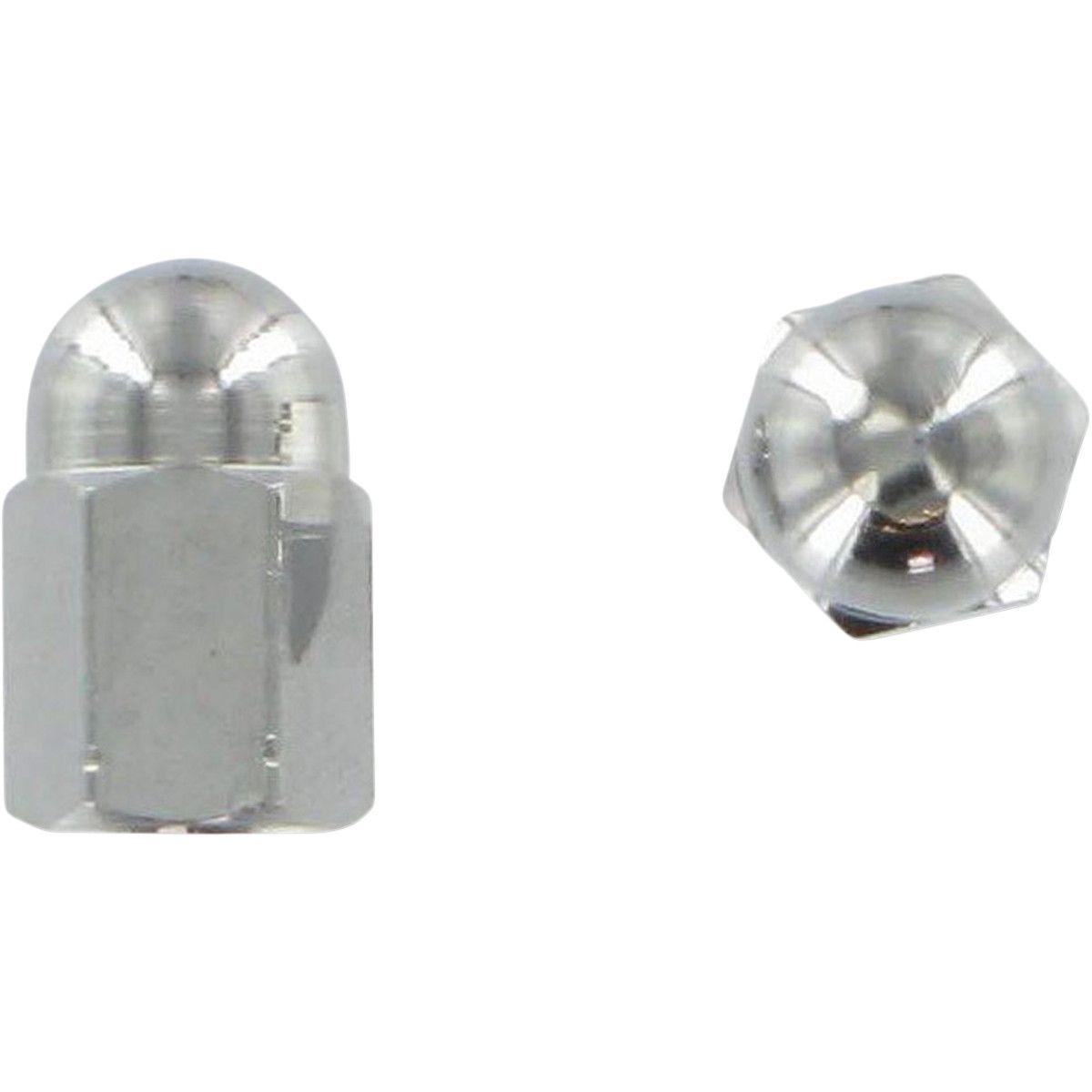 BOUCHONS DE VALVE UNIVERSEL ANODIS�S CHROM�S (DS181195)