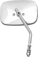 DS-302108 DRAG SPECIALITIES MIRROR PLAIN W STAND STEM MIROIR CHROME 89 mm x 12.5 cm