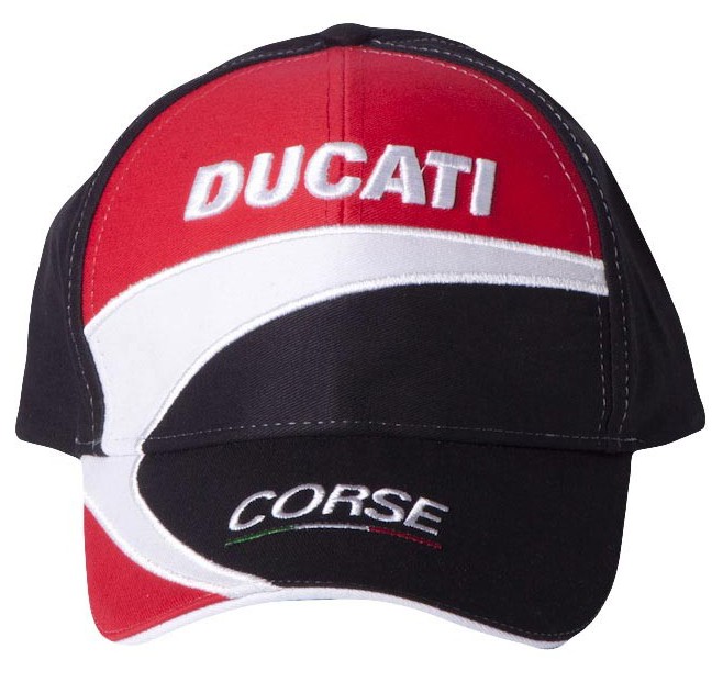 MOTO GP Casquette Adulte Officiel DUCATI MOTO GP ROUGE NOIR GP46022*