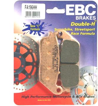 EBC HH PLAQUETTES DE FREIN AVANT 2256 FA196HH par forme (3)