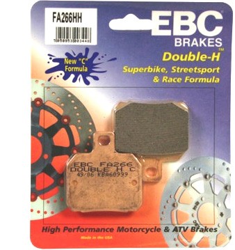 EBC HH PLAQUETTES DE FREIN ARRIERE 2827 FA266HH par forme (3)