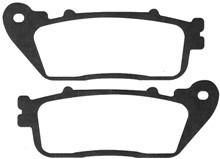EBC HH PLAQUETTES DE FREIN ARRIERE 1217 FA488HH HONDA CB 1000 R 2008-2015