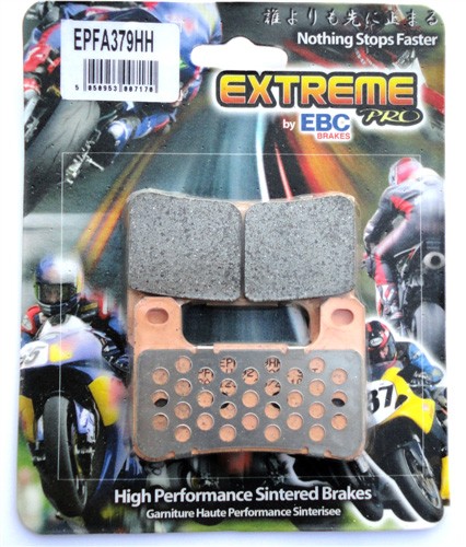 EBC HH PLAQUETTES DE FREIN AVANT 1133 EPFA379HH EXTREME PRO par forme (2)