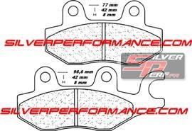 EBC HH PLAQUETTES 2326 FA215/2HH par forme