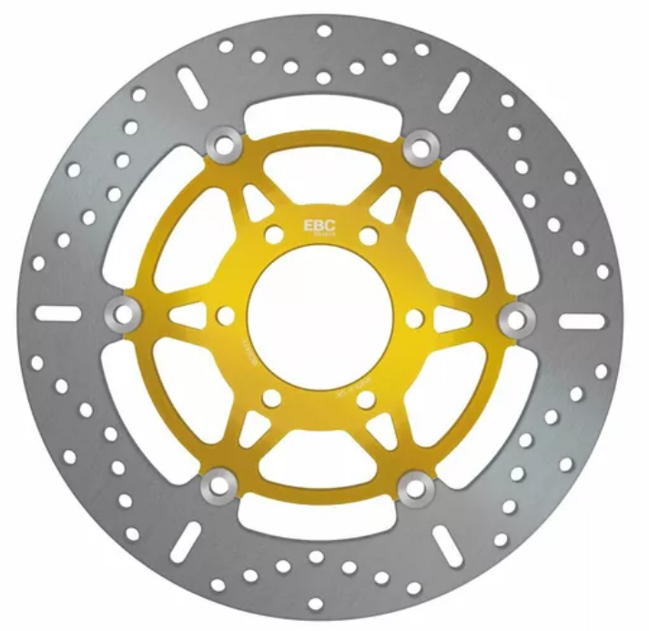 GOODRIDGE DISQUE DE FREIN AVANT 320 mm MD647X TRIUMPH T595 DAYTONA 955I 1997-2000 (6 Trous)