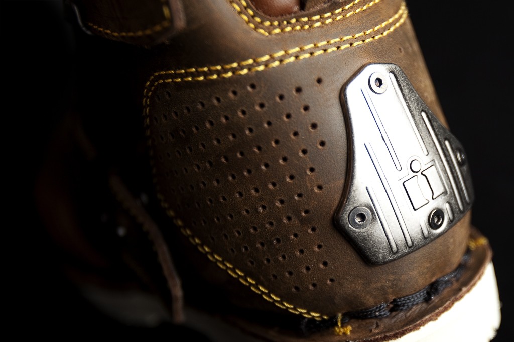 Bottes Basses Moto Icon EL BAJO OILED BROWN* (3)