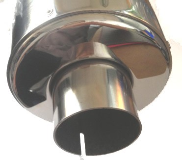VIPER SILENCIEUX STREET ALUMINIUM OVALE Homologu� avec db killer (retirable) EXC901EM* (2)