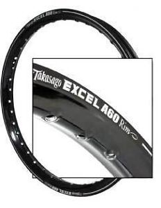 EXCEL JANTE A60 MX RIMS UNIVERSELLE PRO SERIES 19 x 1.85 POUCES ARRIERE 0210-0090 JANTE UNIVERSELLE