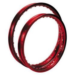EXCEL JANTE ALUMINIUM RED HONDA CRF150F 2003-2009 16 POUCES ARRIERE ET 19 POUCES AVANT