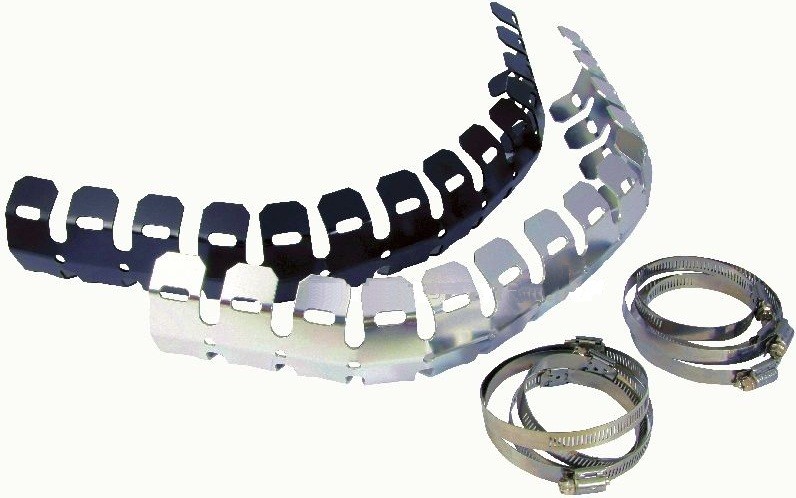 ANNEAU DE PROTECTION UNIVERSEL POUR TUBULURE D`�CHAPPEMENT NOIR* EXCPROBK