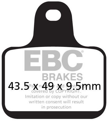 BREMBO RACING Z04 4 PLAQUETTES DE FREIN AVANT 107A48604 POUR ETRIER ACCOSSATO (2)