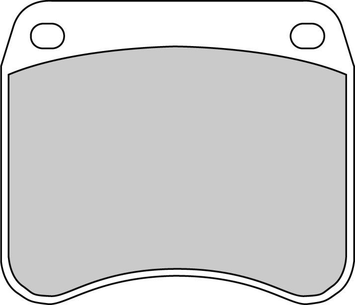 FERODO CARBONE / CERAMIQUE PLAQUETTES DE FREIN ARRIERE RACING FDB342CPRO TRIUMPH BONNEVILLE 750 TWIN 1982-1984