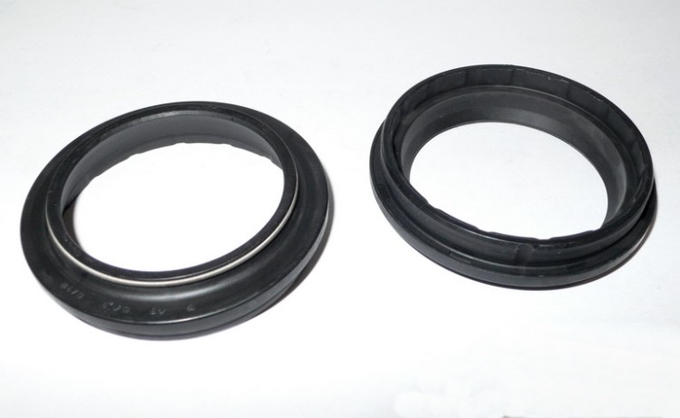 2 CACHES POUSSI�RE 57-107 33x46x11 mm ALL BALLS KAWASAKI 650 ER6 N ET F AVEC ET SANS ABS 2006-2016